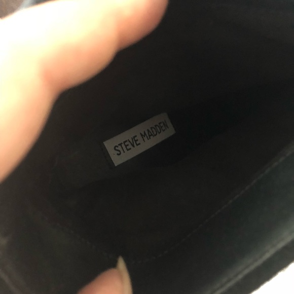 STEVE MADDEN PAYYTON BOOTIE (BLACK FRINGED BOOTIE) - Picture 8 of 8